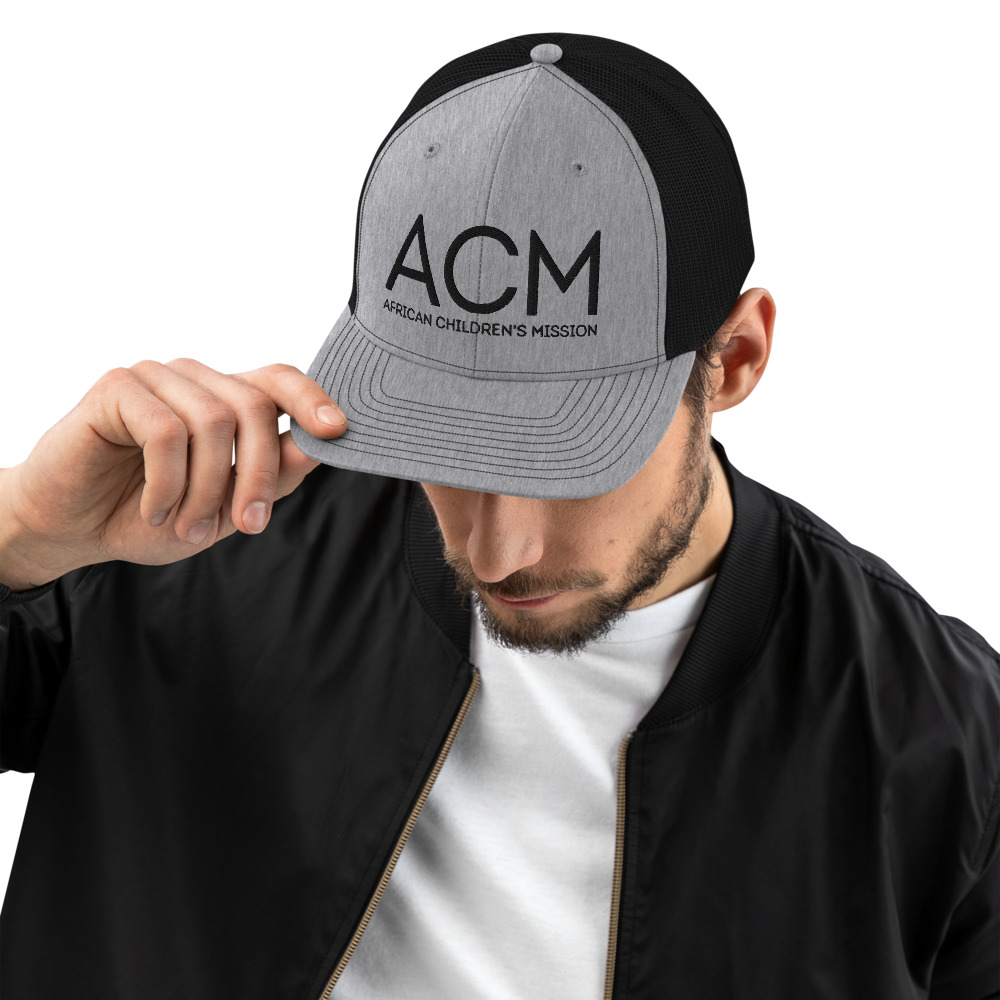 ACM Gray Trucker Cap
